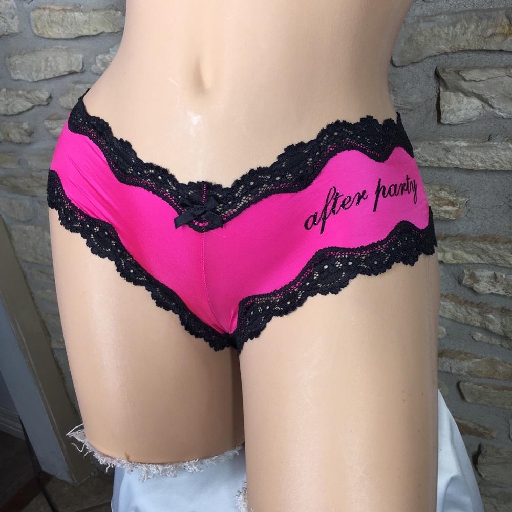 S Victoria's Secret Cheeky Pink Panty After Party - Picture 2 of 7